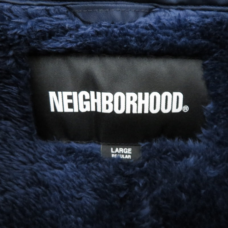 NEIGHBORHOOD | ネイバーフッド ナイロンジャケット 262TSMMN-JKM01 ネイビー サイズ：L【瀬戸大橋店】