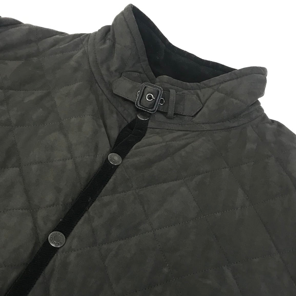 Eddie Bauer | エディー・バウアー スエード キルティングジャケット その他アウター グレー サイズ：L【倉吉店】