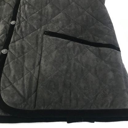 Eddie Bauer | エディー・バウアー スエード キルティングジャケット その他アウター グレー サイズ：L【倉吉店】