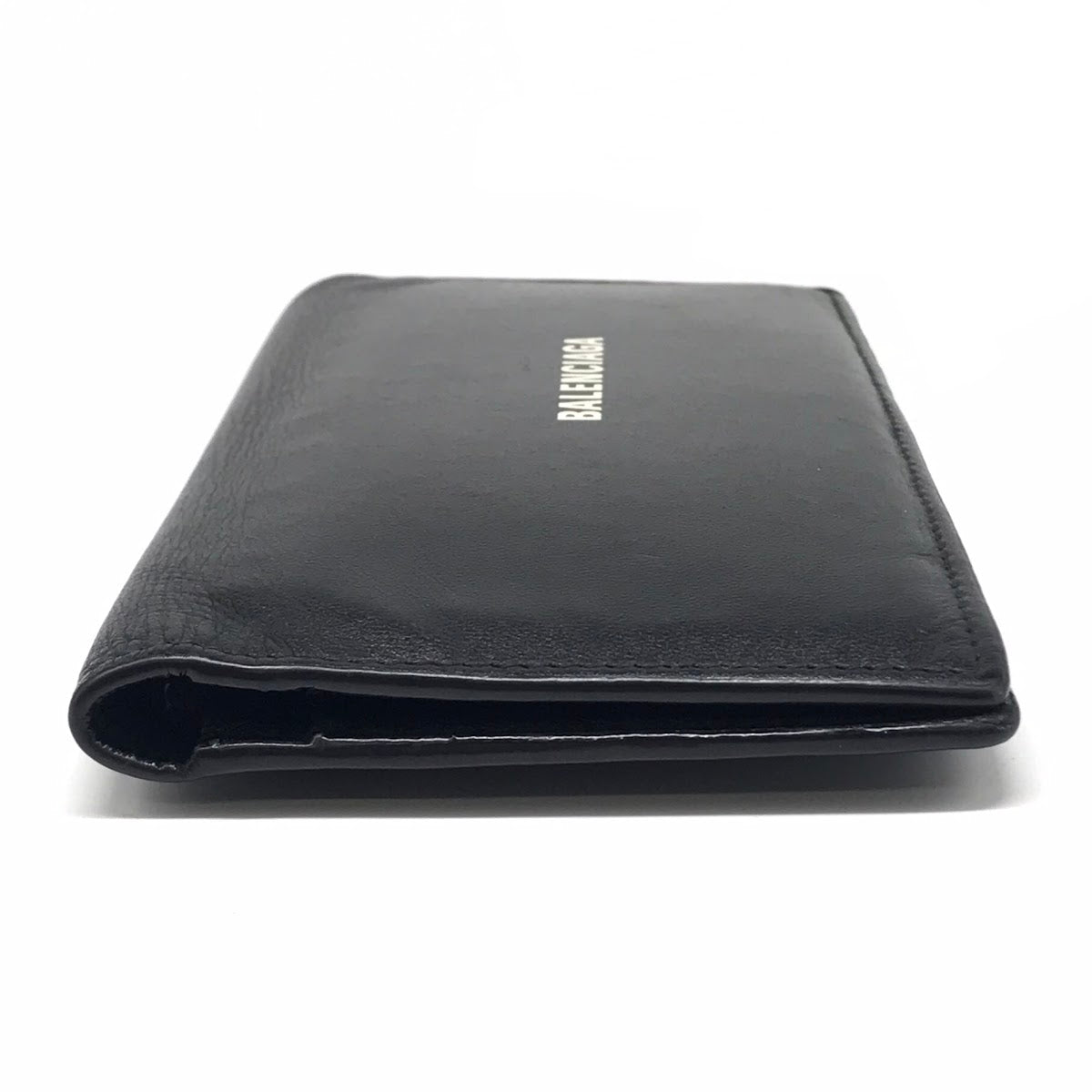 BALENCIAGA | バレンシアガ CASH VERT 二つ折り長財布 長財布 594692 ブラック【倉吉店】