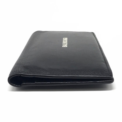 BALENCIAGA | バレンシアガ CASH VERT 二つ折り長財布 長財布 594692 ブラック【倉吉店】