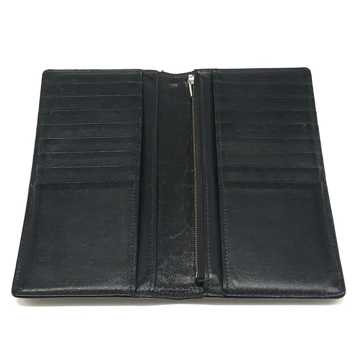 BALENCIAGA | バレンシアガ CASH VERT 二つ折り長財布 長財布 594692 ブラック【倉吉店】
