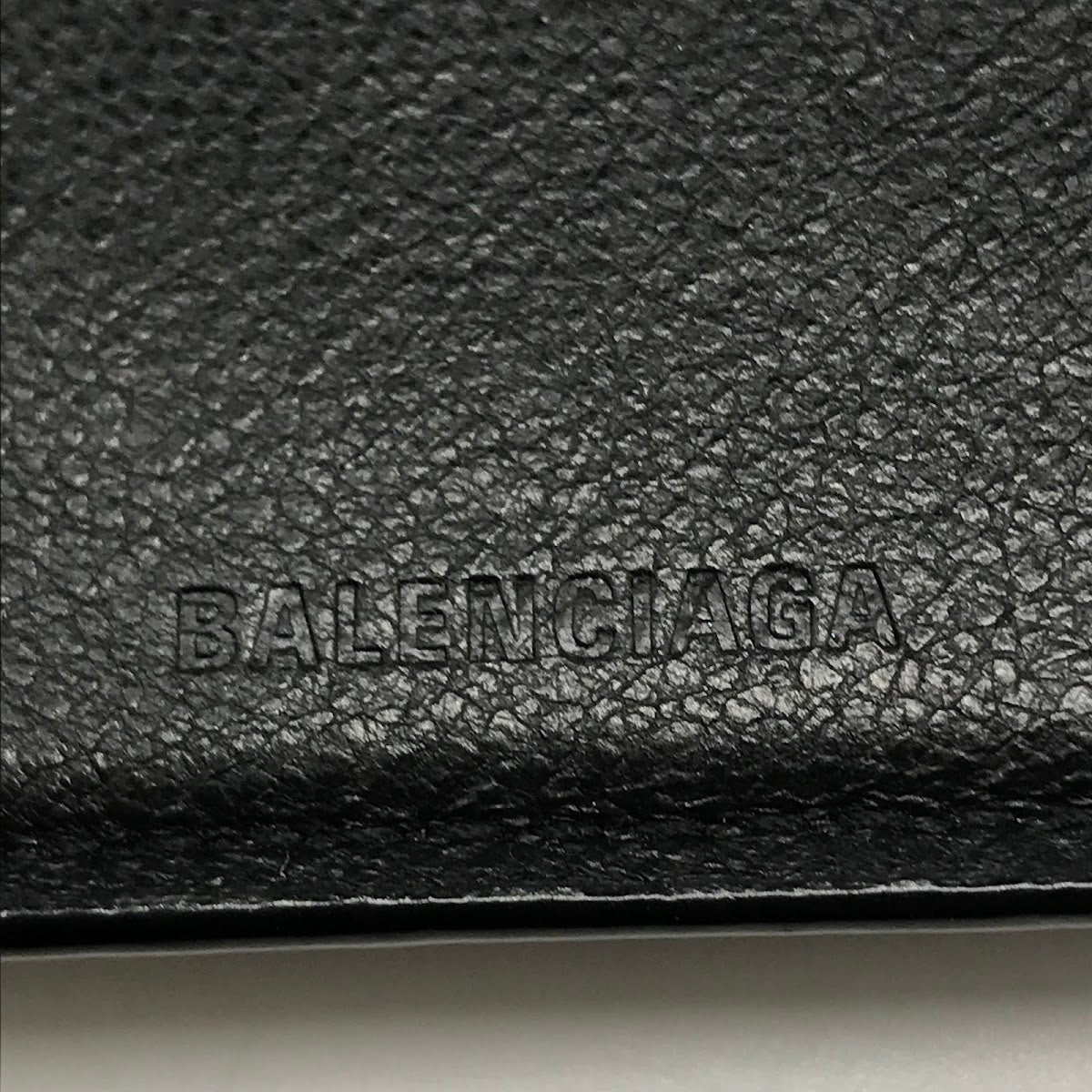 BALENCIAGA | バレンシアガ CASH VERT 二つ折り長財布 長財布 594692 ブラック【倉吉店】