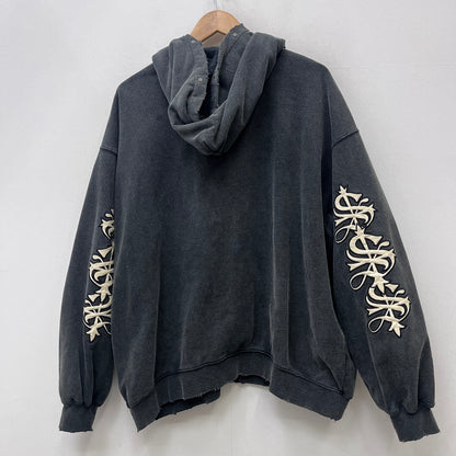 SUPPLIER | サプライヤー studs cross zip hoodie black パーカー ブラック サイズ：L【加古川店】