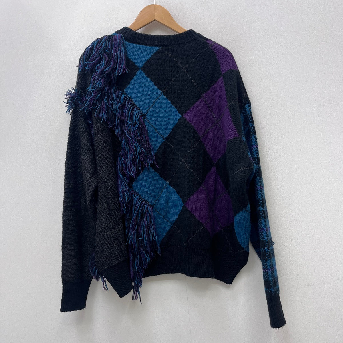 KIDILL | キディル Destroy Argyle Tartan Pullover Knit セーター KL458【加古川店】