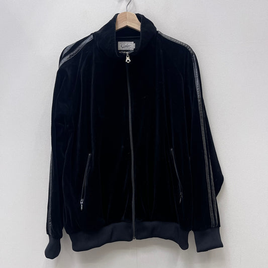 CALEE | キャリー VELOUR TRACK JACKET ジャージ ブラック サイズ：L【加古川店】