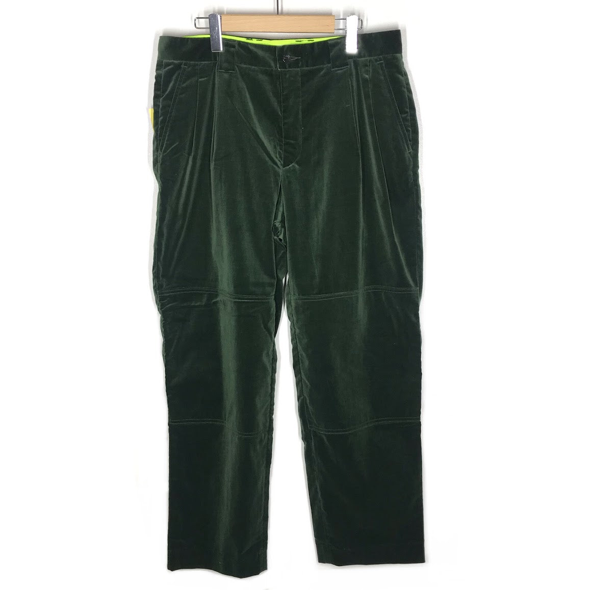 Hombre Nino | オンブレニーニョ Velvet Pants ベロアパンツ パンツ HN0212-PT0003 グリーン サイズ：L【倉吉店】