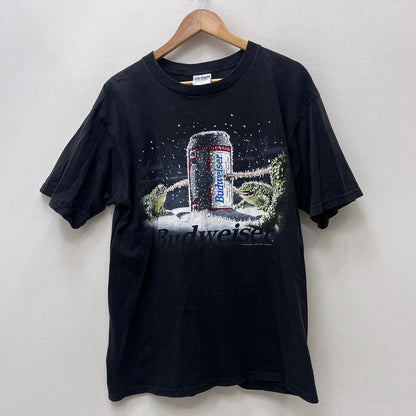 Budweiser ICED FROGS 半袖Ｔシャツ ブラック サイズ：L【加古川店】