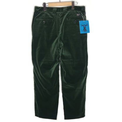 Hombre Nino | オンブレニーニョ Velvet Pants ベロアパンツ パンツ HN0212-PT0003 グリーン サイズ：L【倉吉店】