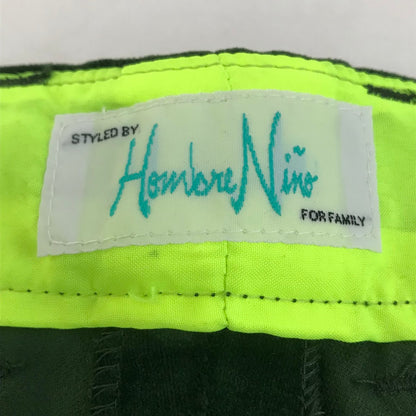 Hombre Nino | オンブレニーニョ Velvet Pants ベロアパンツ パンツ HN0212-PT0003 グリーン サイズ：L【倉吉店】