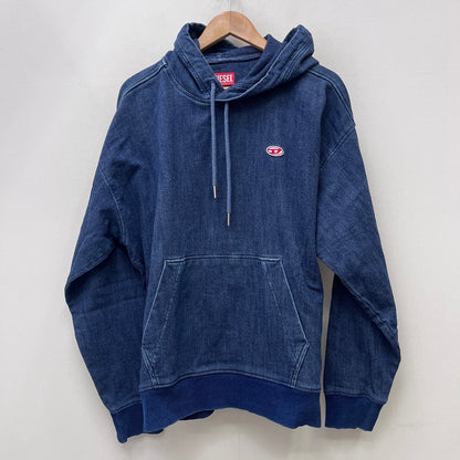 DIESEL | ディーゼル D-UM-RIB-ME パーカー A0393909C30 インディゴ サイズ：M【加古川店】