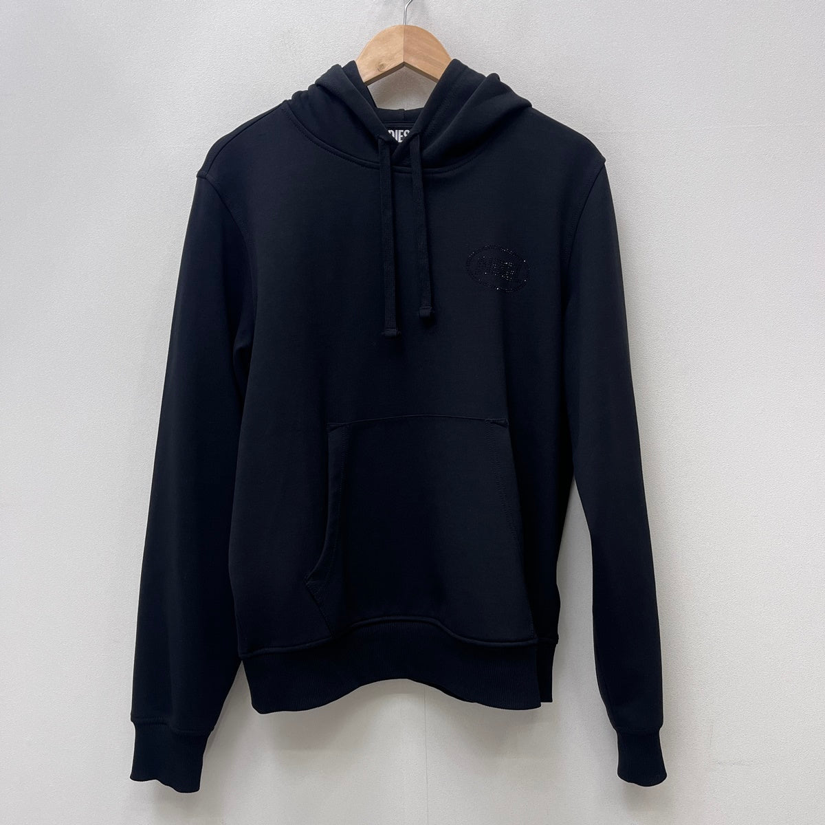 DIESEL | ディーゼル S-GINN-HOOD-XMAS パーカー A17199 ブラック サイズ：M【加古川店】