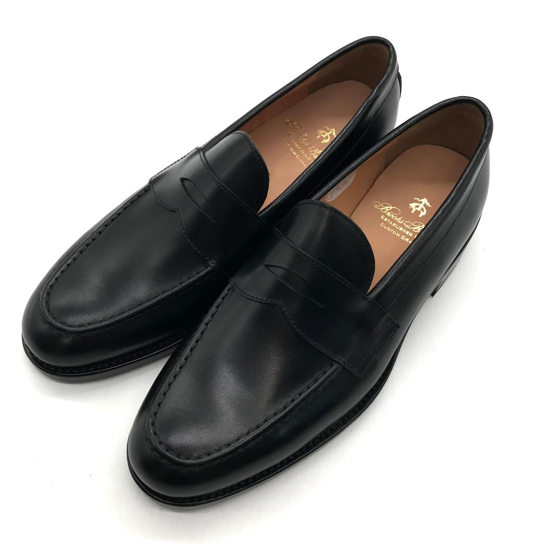 Brooks Brothers | ブルックスブラザーズ ペニーローファー ローファー 100191297 ブラック 25cm【倉吉店】
