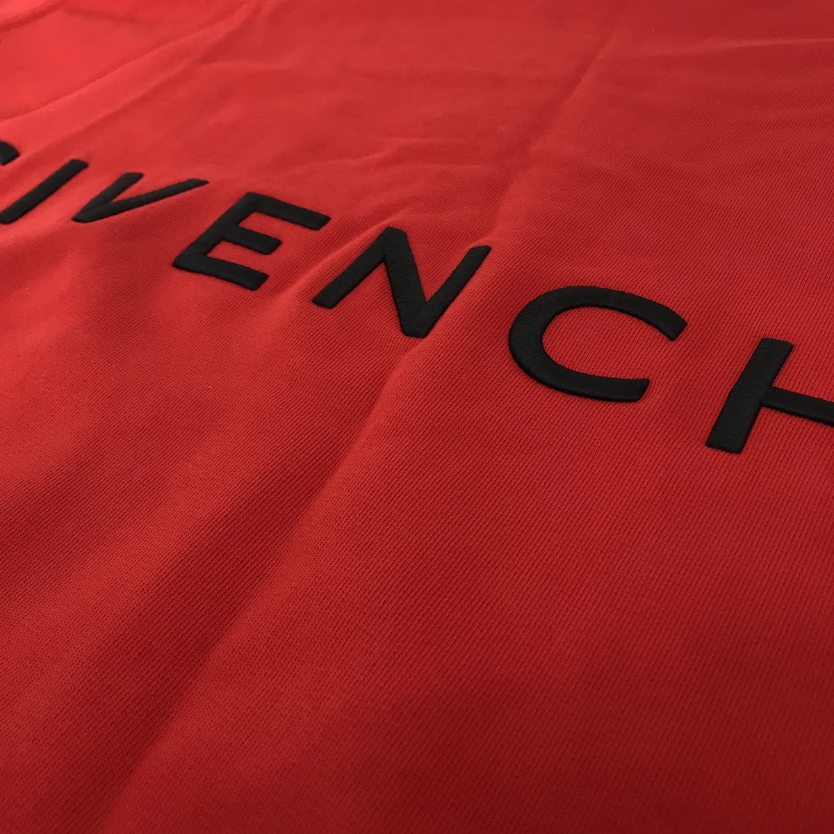 GIVENCHY | ジバンシィ ロゴ刺繍 スウェット BMJ0HA3Y8M レッド【倉吉店】