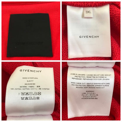 GIVENCHY | ジバンシィ ロゴ刺繍 スウェット BMJ0HA3Y8M レッド【倉吉店】