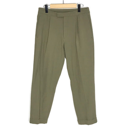 BEAMS PLUS | ビームスプラス 1プリーツ トラベル トラウザーズ トラウザーパンツ パンツ 11-23-0996-803 オリーブ サイズ：M【倉吉店】