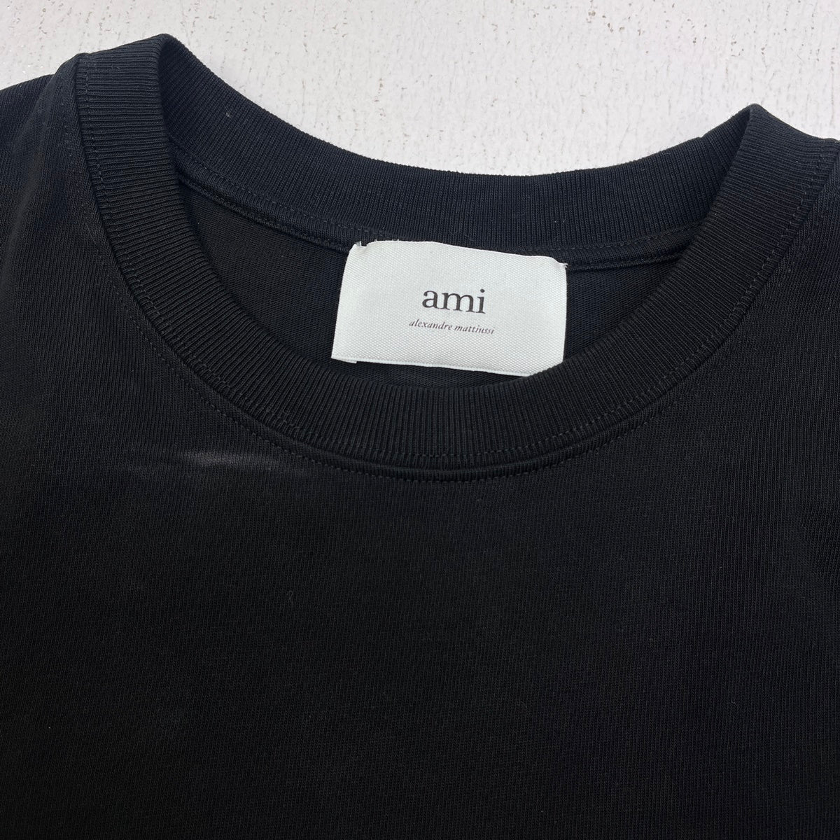 AMI | アミ 長袖Ｔシャツ UTS205.726 ブラック サイズ：S【加古川店】