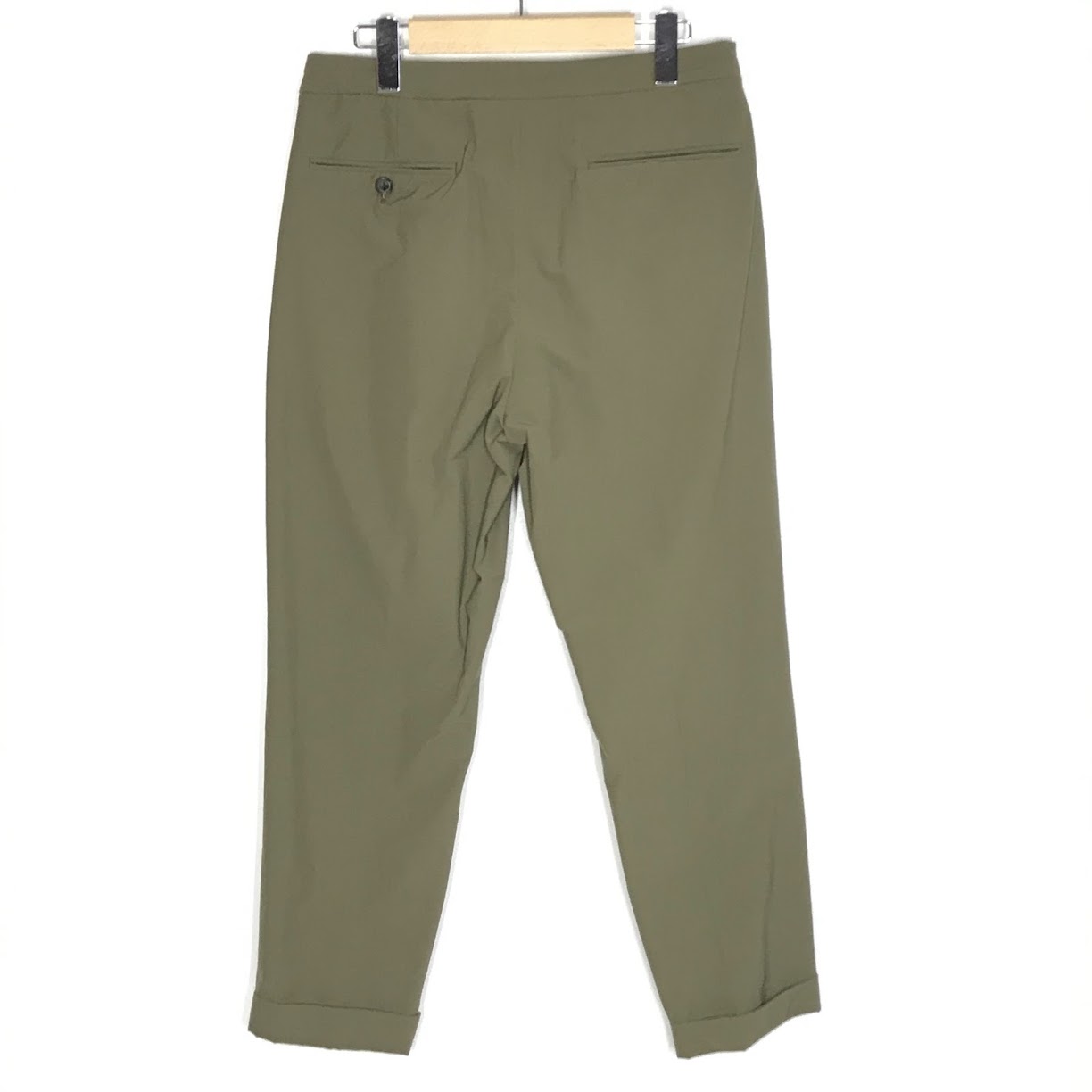 BEAMS PLUS | ビームスプラス 1プリーツ トラベル トラウザーズ トラウザーパンツ パンツ 11-23-0996-803 オリーブ サイズ：M【倉吉店】