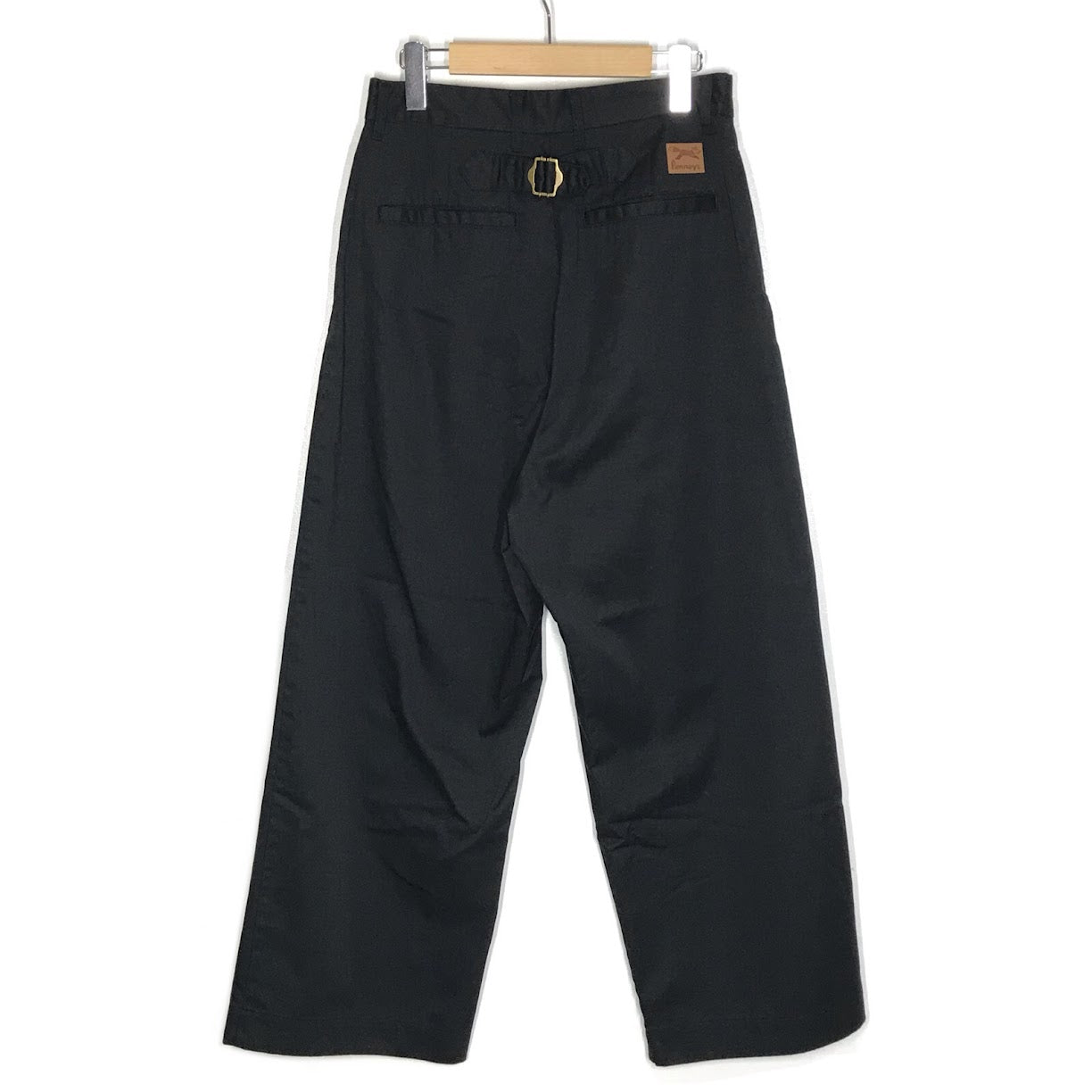PENNEY'S | ペニーズ タックワイドバルーンテーパードチノパンツ パンツ EMpt856 ブラック サイズ：M【倉吉店】