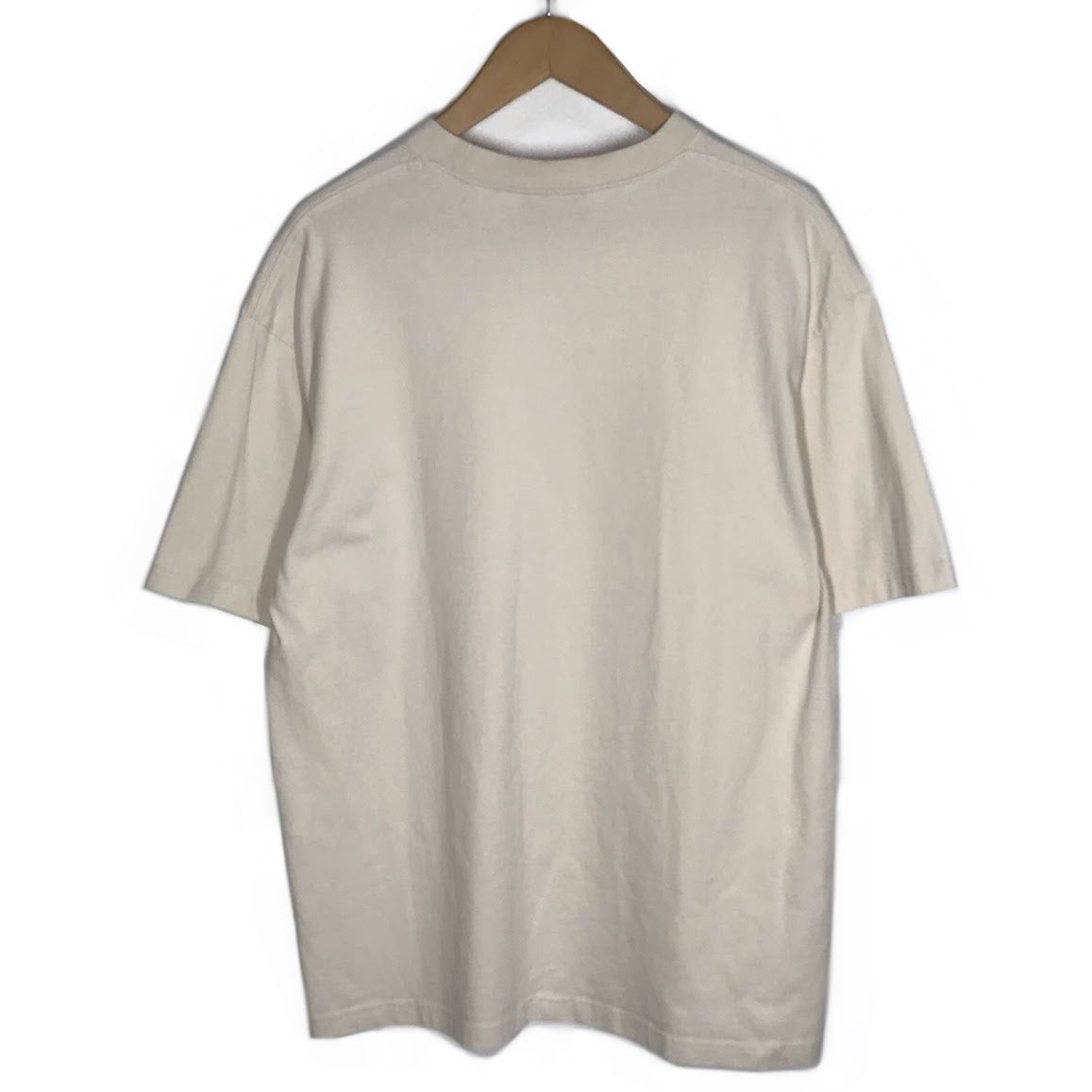 BALENCIAGA | バレンシアガ コピーライトロゴ 半袖Ｔシャツ 641532 ベージュ サイズ：S【倉吉店】