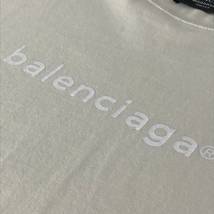 BALENCIAGA | バレンシアガ コピーライトロゴ 半袖Ｔシャツ 641532 ベージュ サイズ：S【倉吉店】