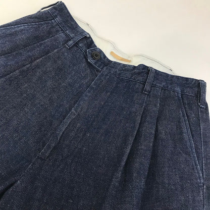 LA MOND | ラモンド テーパードパンツ パンツ インディゴ【倉吉店】