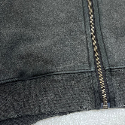 SUPPLIER | サプライヤー studs cross zip hoodie black パーカー ブラック サイズ：L【加古川店】
