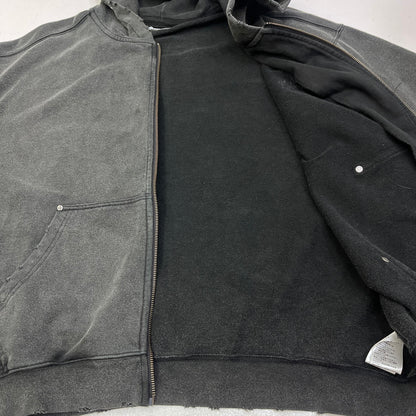 SUPPLIER | サプライヤー studs cross zip hoodie black パーカー ブラック サイズ：L【加古川店】