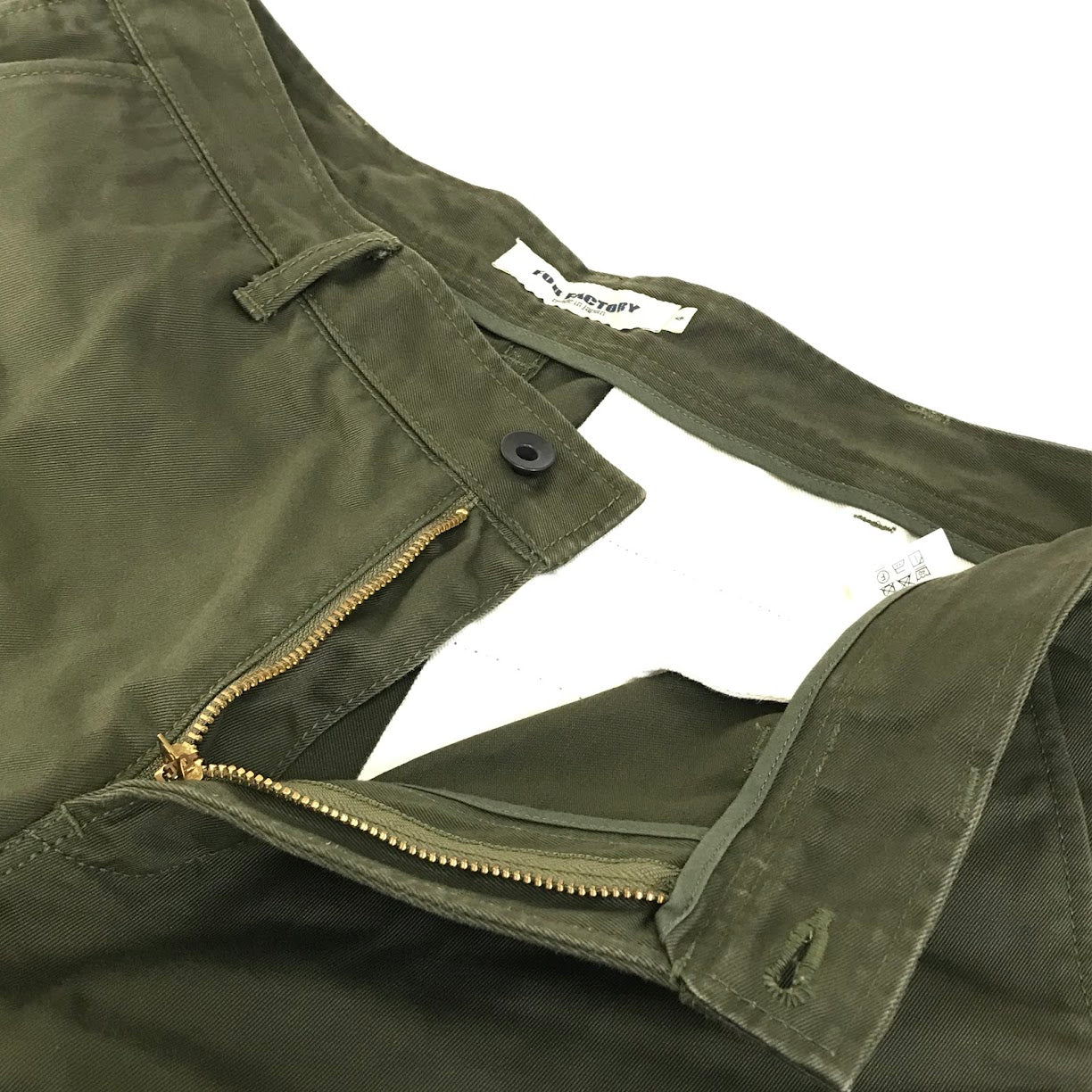 F.O.B FACTORY | エフオービーファクトリー チノパンツ F0444 カーキ サイズ：XL【倉吉店】