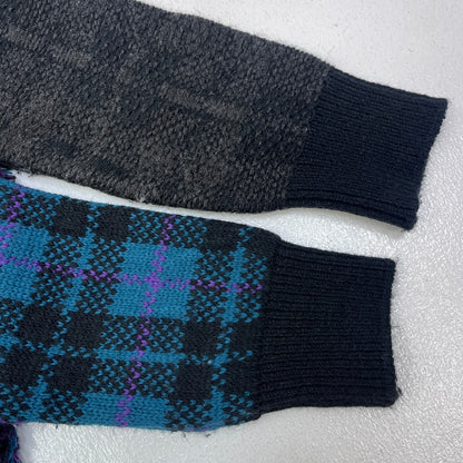 KIDILL | キディル Destroy Argyle Tartan Pullover Knit セーター KL458【加古川店】