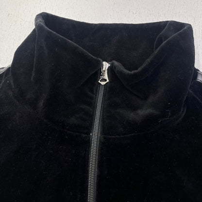 CALEE | キャリー VELOUR TRACK JACKET ジャージ ブラック サイズ：L【加古川店】