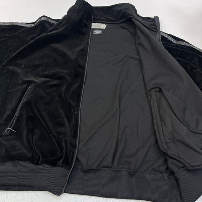 CALEE | キャリー VELOUR TRACK JACKET ジャージ ブラック サイズ：L【加古川店】