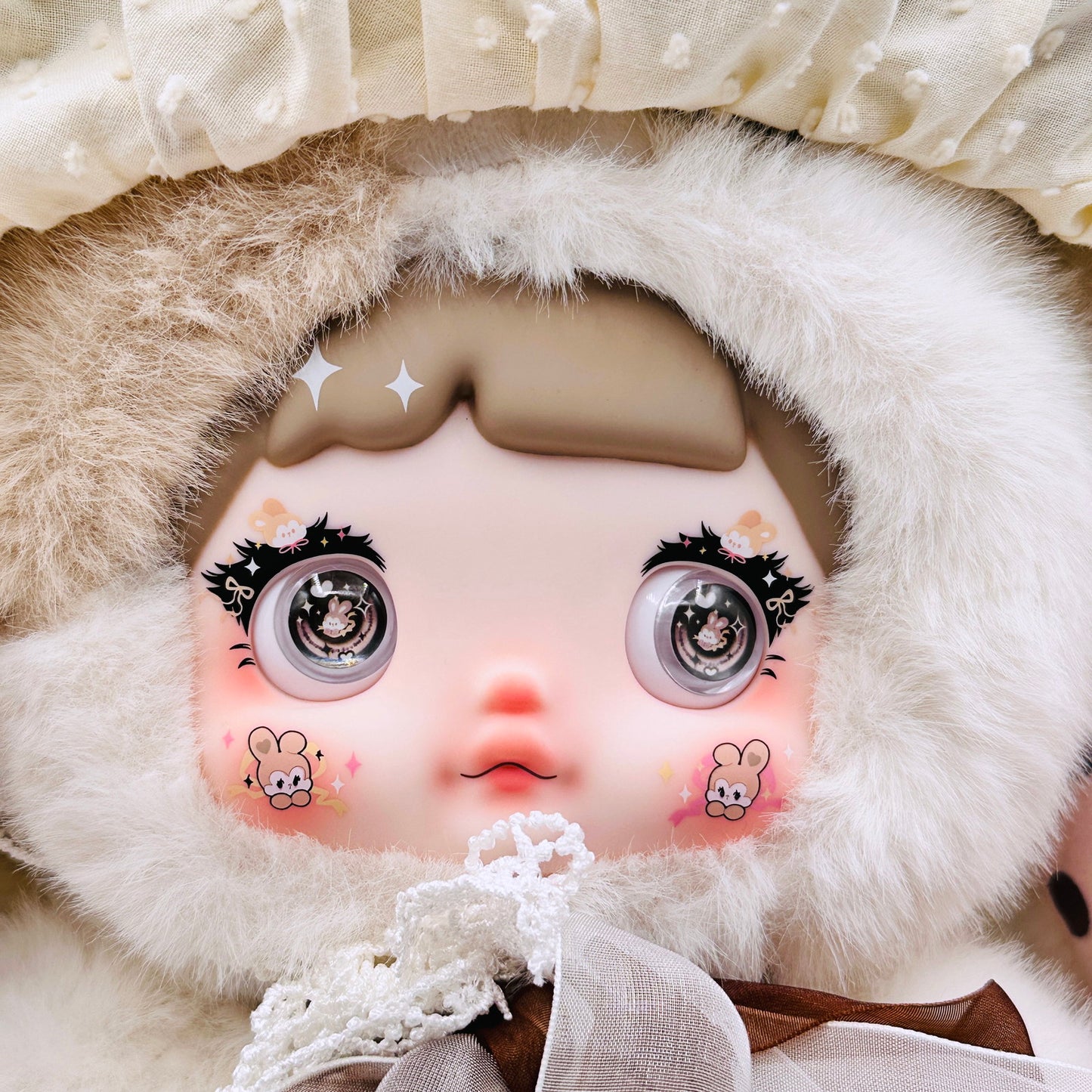 ぬいぐるみ Mocha しいたけ 400% 「Hi TOYS Nommi キノコ帽子シリーズ トレーディングプラッシュ」【倉吉店】