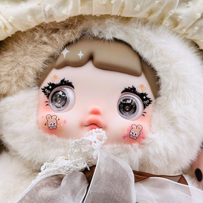 ぬいぐるみ Mocha しいたけ 400% 「Hi TOYS Nommi キノコ帽子シリーズ トレーディングプラッシュ」【倉吉店】