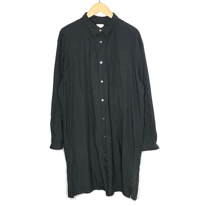 Paul Smith | ポール・スミス ロングシルエットシャツ 長袖シャツ 103329 672T ブラック サイズ：XL【倉吉店】