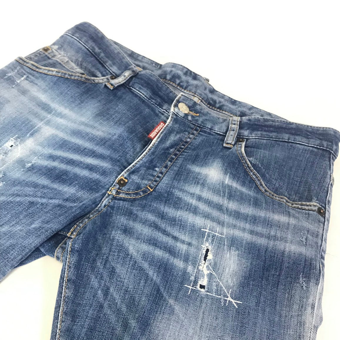 DSQUARED2 | ディースクエアード SKATER JEANS ダメージ加工 デニムパンツ S74LB0749 ブルー サイズ：46【倉吉店】