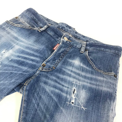 DSQUARED2 | ディースクエアード SKATER JEANS ダメージ加工 デニムパンツ S74LB0749 ブルー サイズ：46【倉吉店】