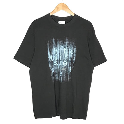 thisisneverthat | ディスイズネバーザット Brushed Paint Tee 半袖Ｔシャツ TN250TTSST06 ブラック サイズ：M【倉吉店】