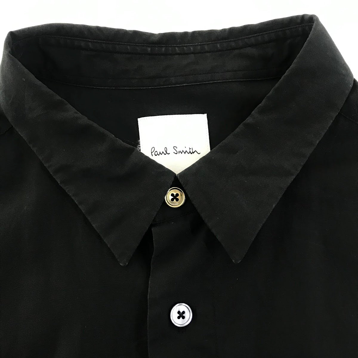 Paul Smith | ポール・スミス ロングシルエットシャツ 長袖シャツ 103329 672T ブラック サイズ：XL【倉吉店】