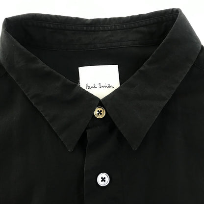 Paul Smith | ポール・スミス ロングシルエットシャツ 長袖シャツ 103329 672T ブラック サイズ：XL【倉吉店】