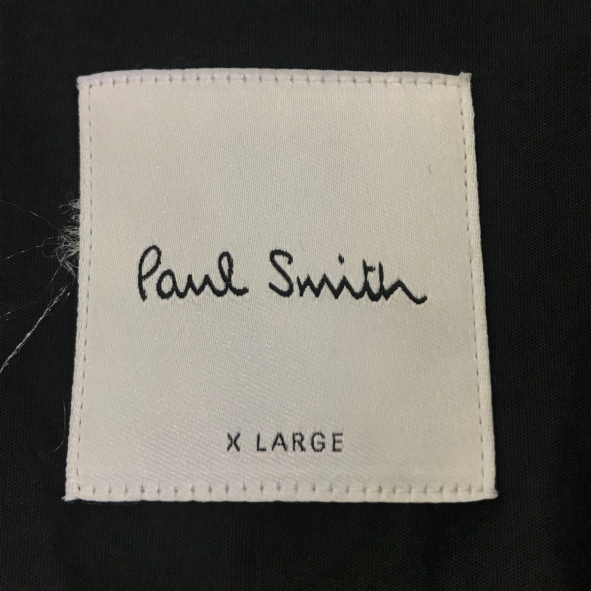 Paul Smith | ポール・スミス ロングシルエットシャツ 長袖シャツ 103329 672T ブラック サイズ：XL【倉吉店】
