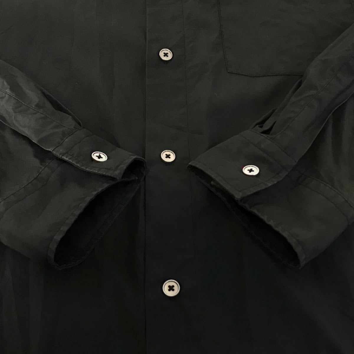 Paul Smith | ポール・スミス ロングシルエットシャツ 長袖シャツ 103329 672T ブラック サイズ：XL【倉吉店】