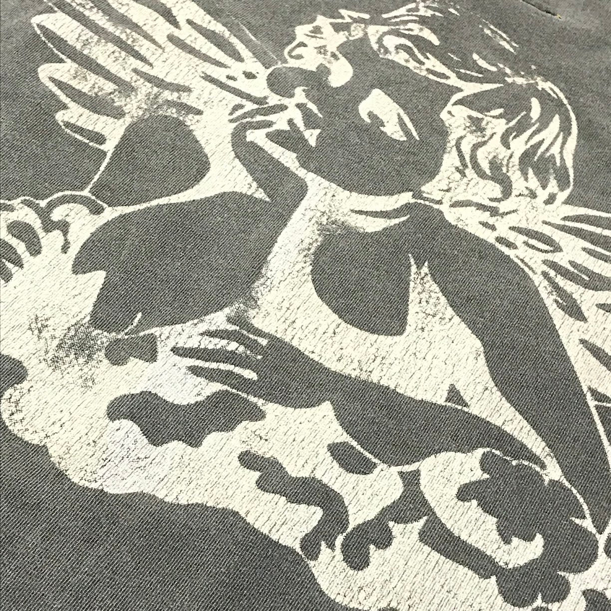 #FR2 | エフアールツー SMOKING KILLS 天使 半袖Ｔシャツ チャコールグレー サイズ：XL【倉吉店】