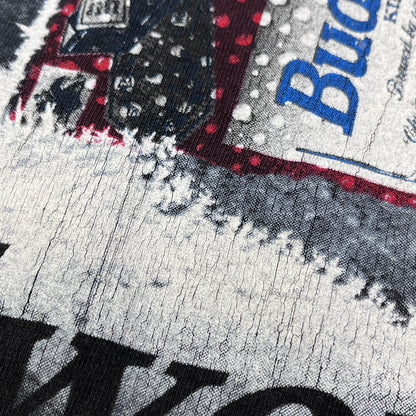 Budweiser ICED FROGS 半袖Ｔシャツ ブラック サイズ：L【加古川店】