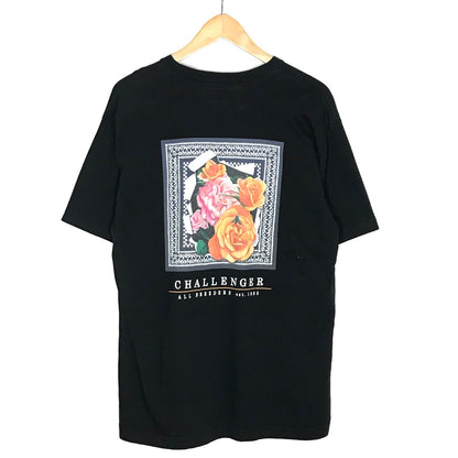 CHALLENGER | チャレンジャー 25SS ROSE BANDANA KIDS TEE 半袖Ｔシャツ ブラック サイズ：M【倉吉店】