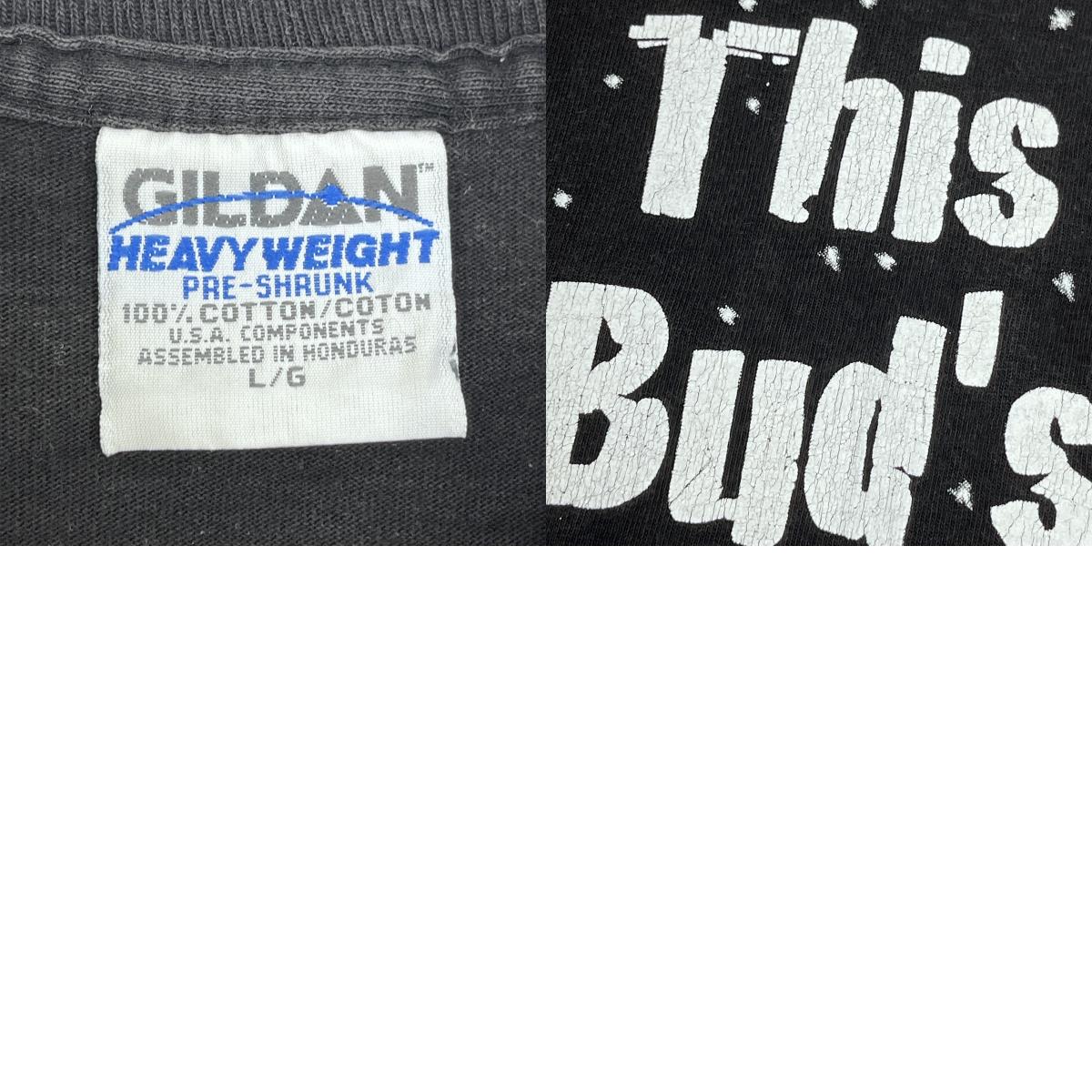 Budweiser ICED FROGS 半袖Ｔシャツ ブラック サイズ：L【加古川店】