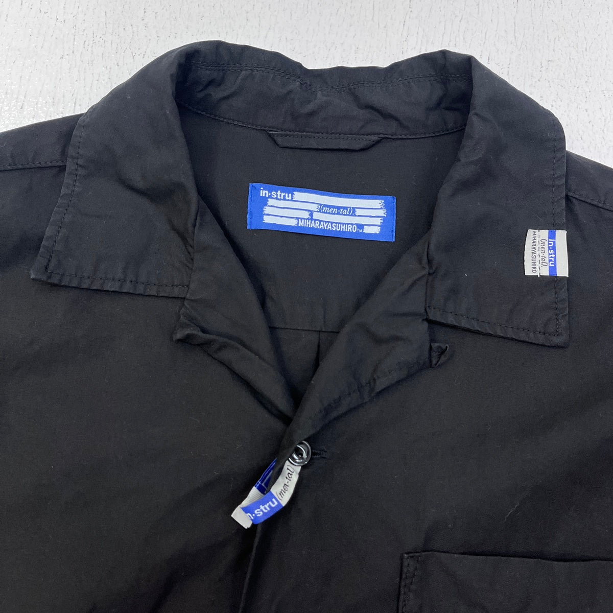 MIHARA YASUHIRO | ミハラヤスヒロ Long-Sleeve OxfordShirt その他アウター 112SH011 ブラック サイズ：44【加古川店】