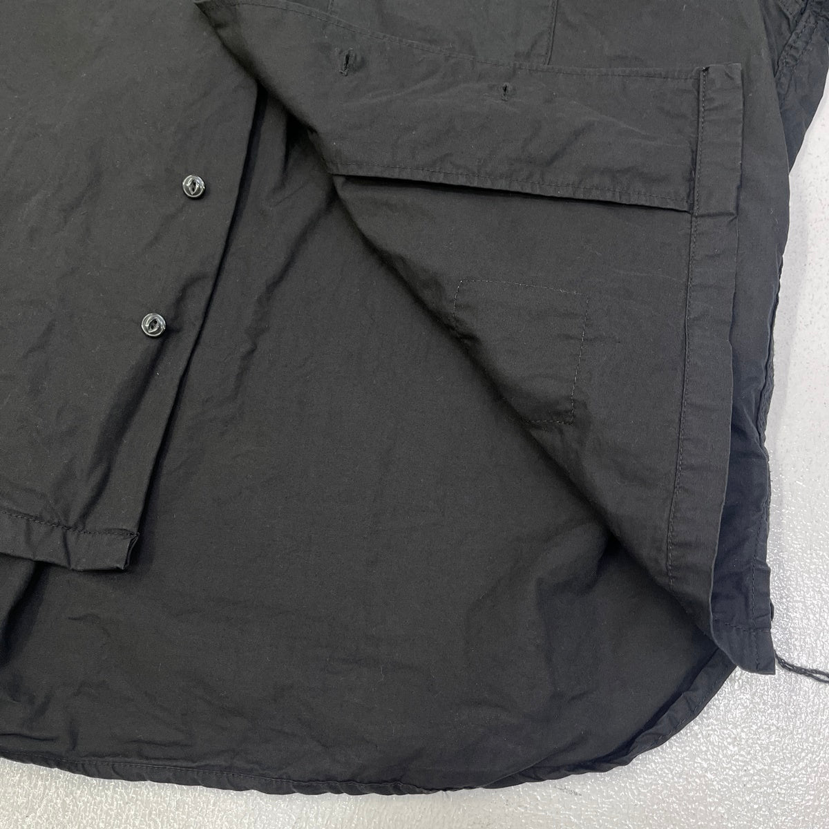 MIHARA YASUHIRO | ミハラヤスヒロ Long-Sleeve OxfordShirt その他アウター 112SH011 ブラック サイズ：44【加古川店】