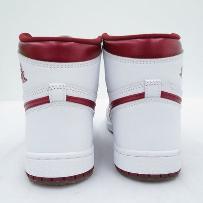 NIKE | ナイキ Jordan1High '85 'Metallic Burgundy' スニーカー BQ4422-161 エアジョーダン ホワイト 28cm【瀬戸大橋店】