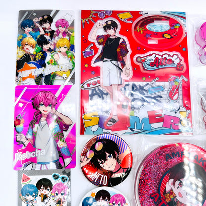 その他ホビー AMPTAKxCOLORS あっと＆けちゃ多め グッズセット まとめ売り AMPTAK1stアルバムリリースライブ～AMPTAK x レインボーロード中77%～【倉吉店】
